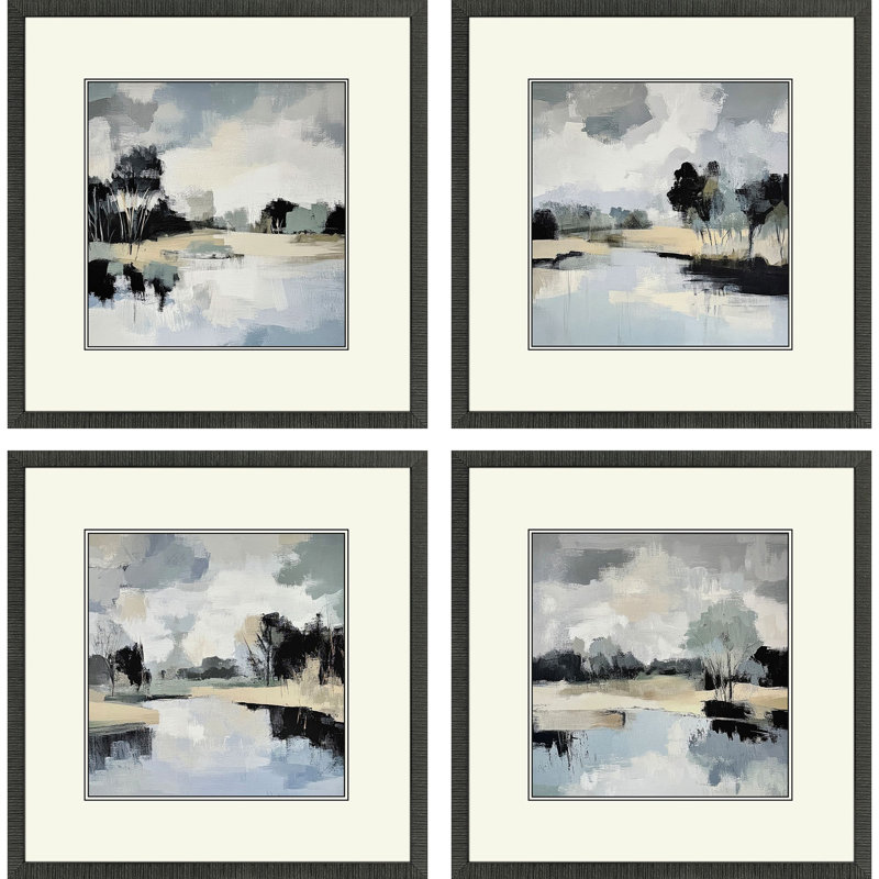 Dappled Stillness Framed Art