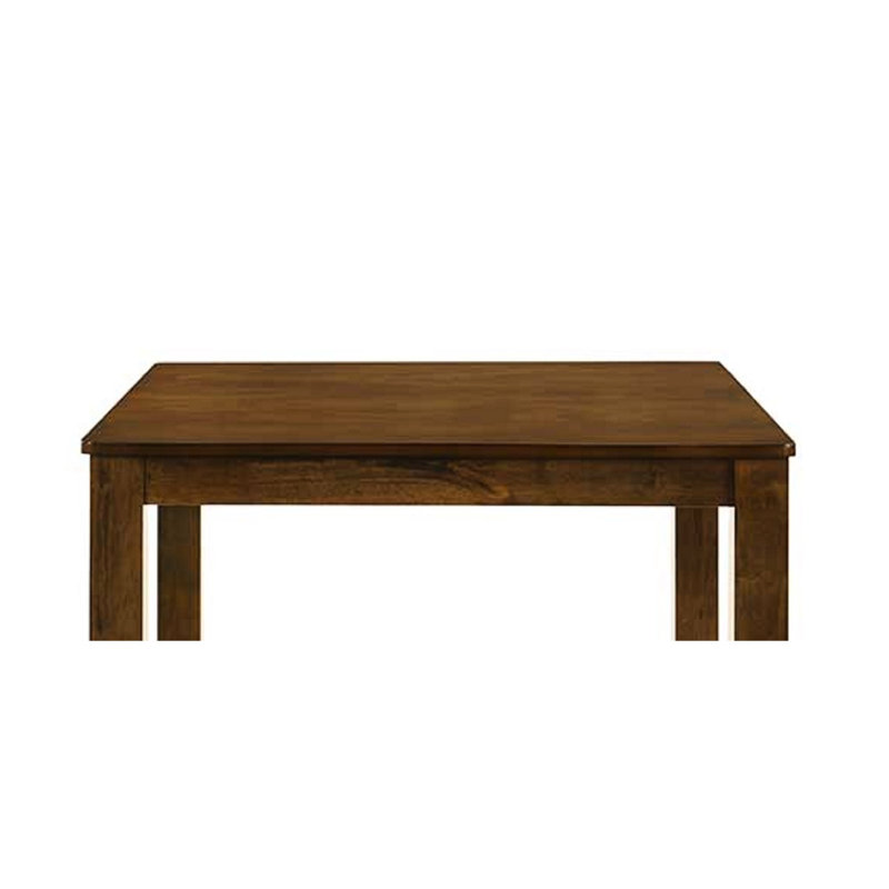 Table de salle à manger carrée en cerisier traditionnel à hauteur de comptoir, pouvant accueillir 4 tables à hauteur de ton de bois, style