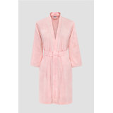 Doris Cotton Blend Terry Cloth Girl/ Woman+ Above Knee Bathrobe with Pockets