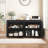 Wavy Vertical Texture Accent Cabinet with No-Handle Design-1291051208
