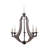 Cromaghs 5 - Light Dimmable Empire Chandelier