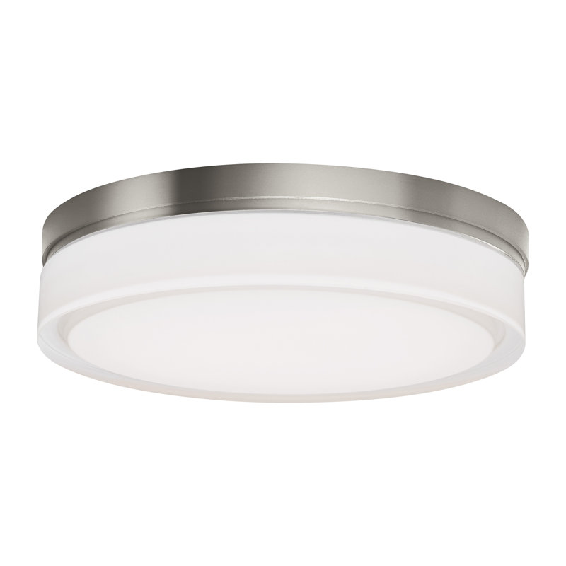 Cirque 1 - Light LED Flush Mount, 3000K, Satin Nickel