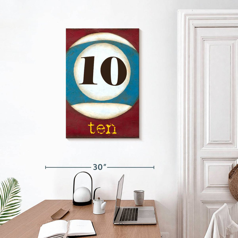 Senne Graphic Pool X, 30" H x 20" W