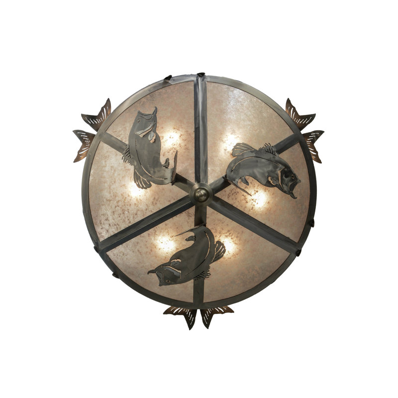 Rustic Lodge 6 - Light Chandelier