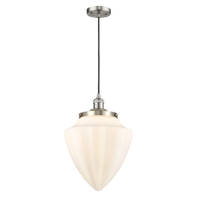 Luminaire suspendu simple à 1 lumière