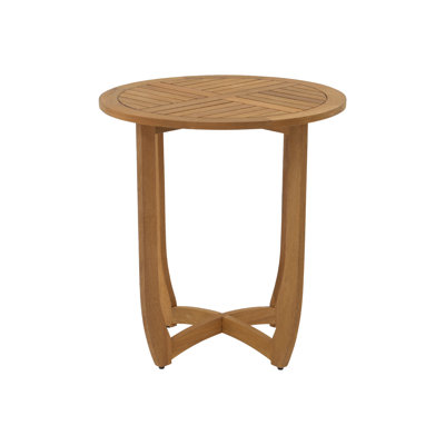 Outdoor Acacia Round Coffee Table