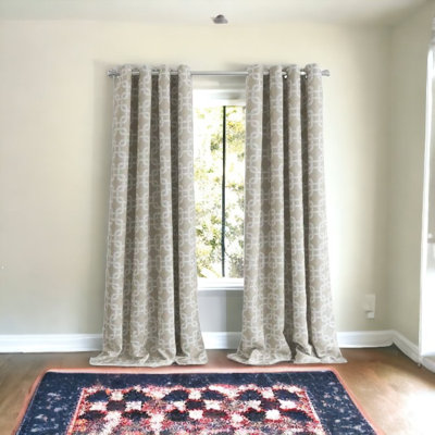 Blackout Curtains Single Panel Bedrooms Living Room 54x84 Machine Washable Ideal Curtains