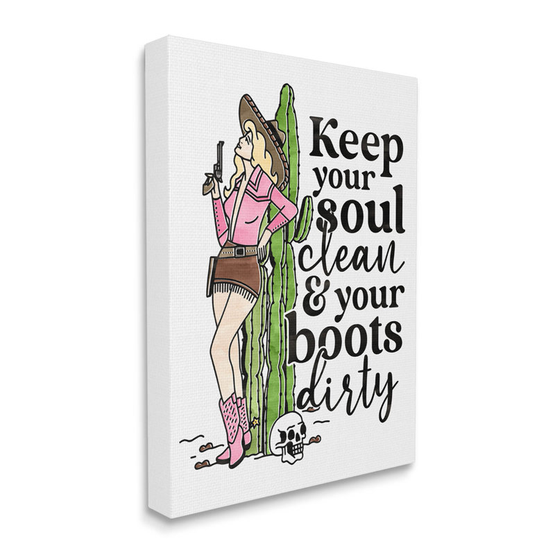 «Keep Soul Clean & Bottles» par Erica Billups, H 48 po x l 36 po x P 1,5 po, Toile tendue