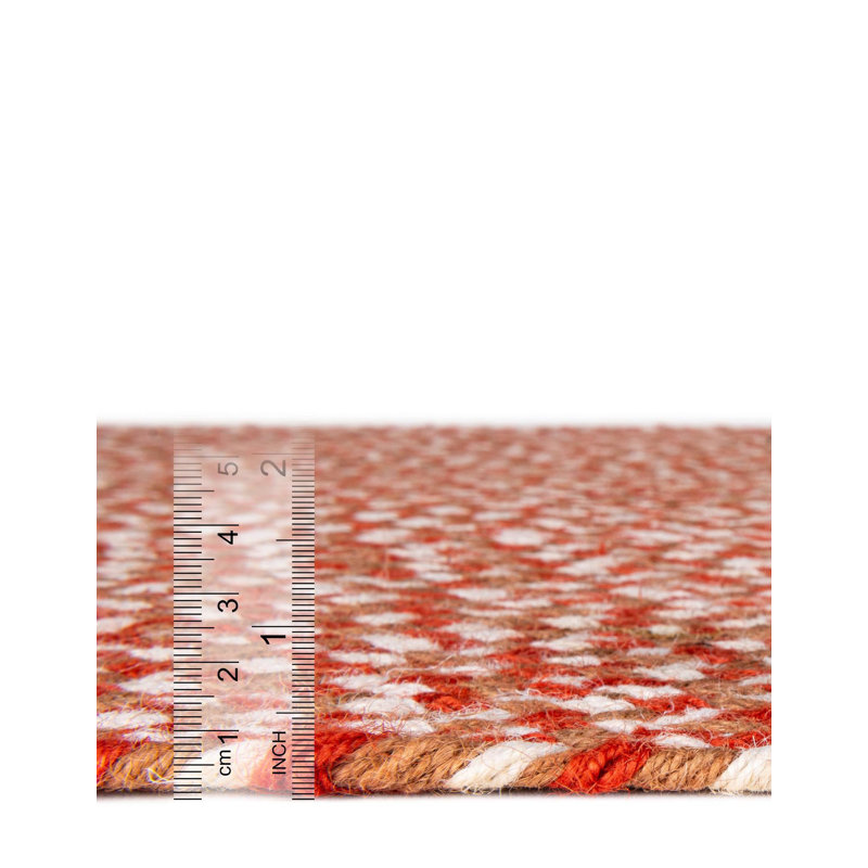  Tapis en jute tressé Tweed, Rond 2 pi