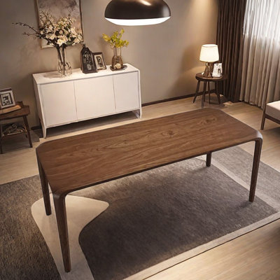 Walnut Solid Wood Dining Table