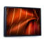 Tissu rouge rubis avec ligne dorée III - photographie sur toile-67231491-67231498