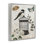 Giclée vintage encadrée d'oiseaux de la ménagerie, design par Nan