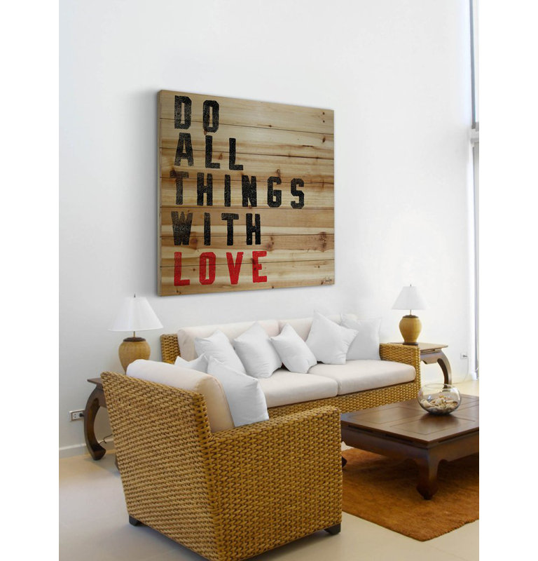 No Frame Print on Wood, 61cm H x 61cm W