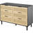 6 Drawer Rattan Dresser, Boho Dresser, Rattan Chest of Drawers with Spacious Storage, Rattan Dresser-106667691