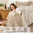 Bedsure Twin Comforter Set 4 Pieces - Bed in a Bag with Throw Blanket and Decorative Pillow, Lightweight Bedding Comforter Sets, All Season Bedding, Dark Grey-105526955-105526953
