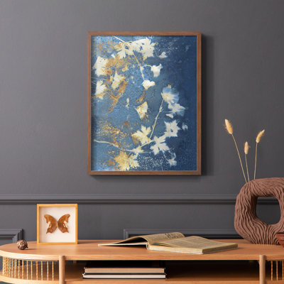 «Garden Glow I», reproduction encadrée - bois massif