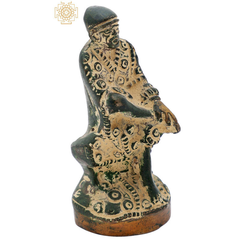 Petit Sai Baba, Or vert antique