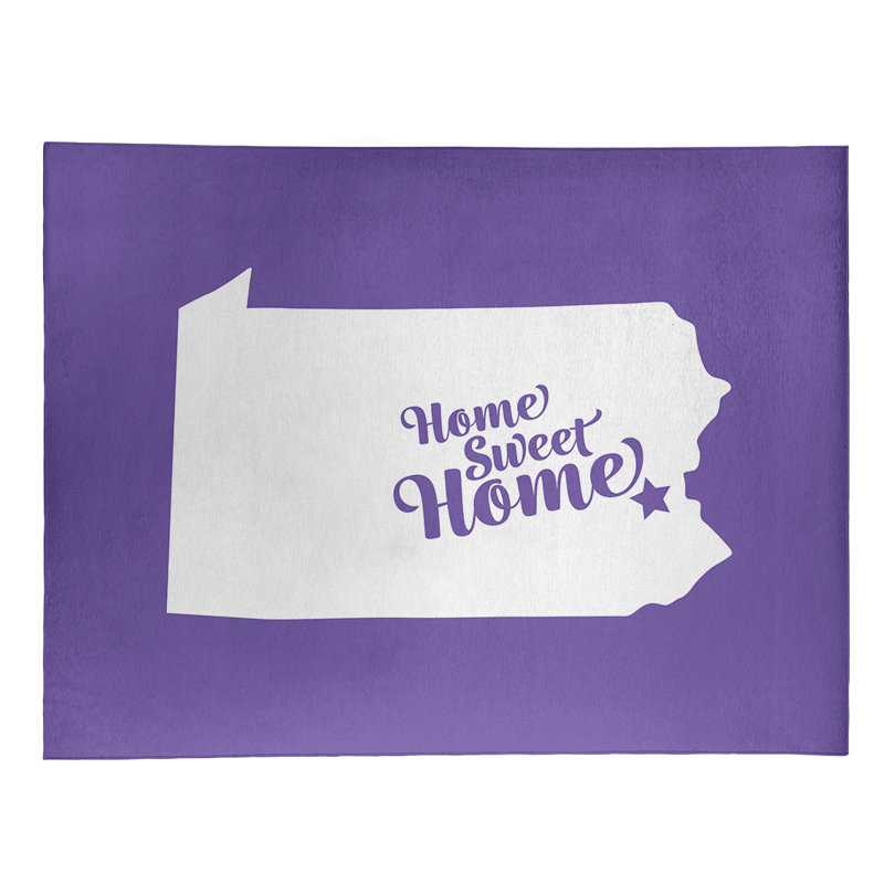 Tapis en poly-chenille allentown à la maison, Rectangle 5 pi x 7 pi