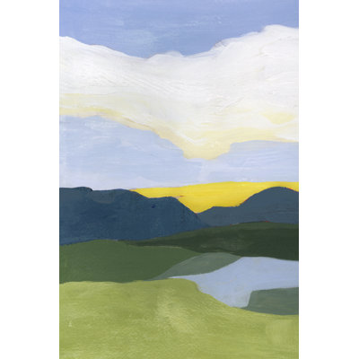 Primary Landscape I by Grace Popp - Wrapped Canvas Print