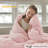 Fluffy Comforter Set, Fleece Warm Comforter Set for Winter-119922730-119922729