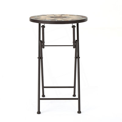 End Table With Foldable Frame