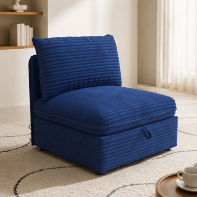 Modular Sectional Sofa, Convertible Sofa Seat With Storage, Sleeper Sectional Sofa Set, Fabric Flexible Modular Combinations for Living Room(8seats)