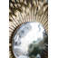 Miroir Sunburst Design avec 80% de fer et 20% de plastique