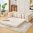 [NEW ARRIVED] [VIDEO PROVIDED]82.25" Convertible Sofa Bed-1142438727