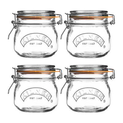 Kilner Clip Top Round Jar 0.5L
