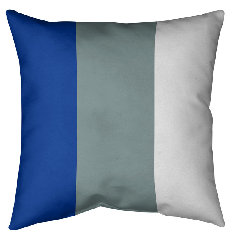 Coussin décoratif d'intérieur/d'extérieur, 16 po x 1 po, Maison