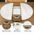 Round Extendable Dining Table