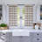 Striped Tailored Kitchen Curtain-50822095-50822096
