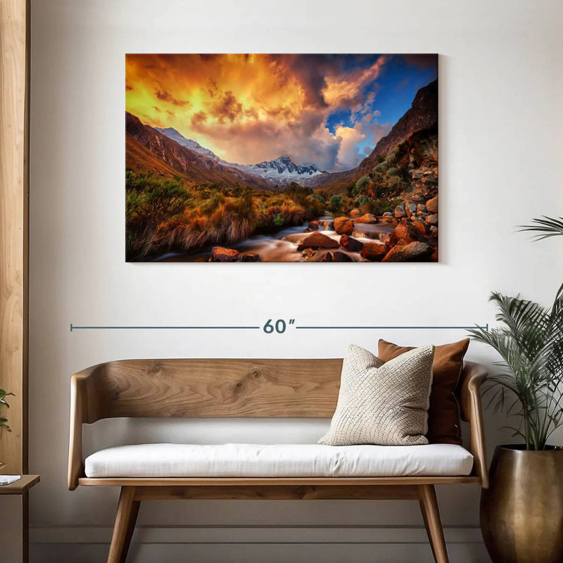 Punta Union Sunset Sky, 30" H x 45" W