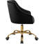 Chaise de travail en velours Casmir-1065815957-1065765928