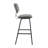 Holleran Upholstered Faux Leather Counter Stool with Steel Frame-991830070