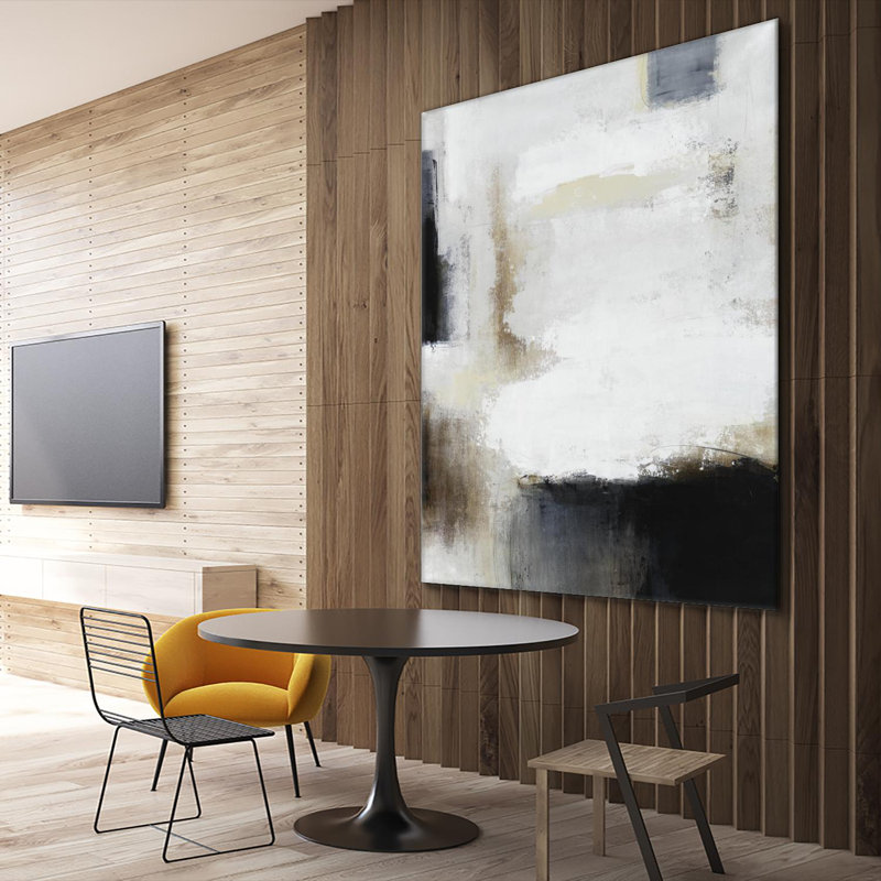 " Below Clouds ", 72" H x 72" W x 1.5" D