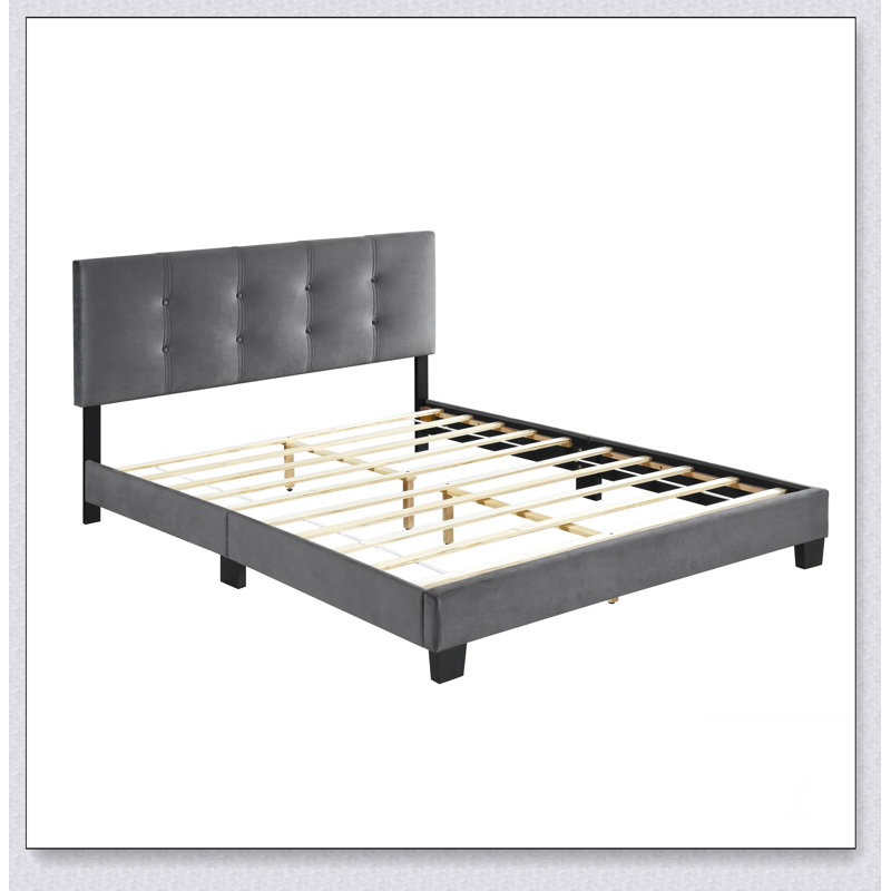 Beds, Queen, Dark Grey