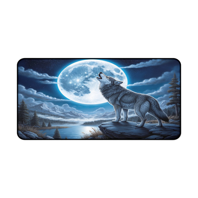 Polyester Desk Pad, 14.4x12.1