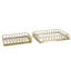 Stainless Steel Tray - Set of 2-1602211370