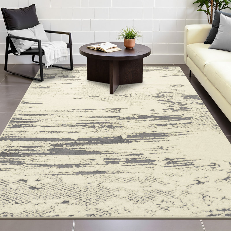 Tapis lavable à la machine avec envers antidérapant, Rectangle 5 pi x 7 pi