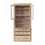 Armoire de rangement pour garde-manger autoportante avec tiroirs, tablettes réglables et prise de courant pour la salle à manger et le salon-1276979215
