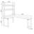 Light-walnut L-Shaped Solid Wood desk-109542607-109542602