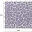 Kelseyville Interlocking 28cm x 28cm Plastic Mosaic Tile in Purple