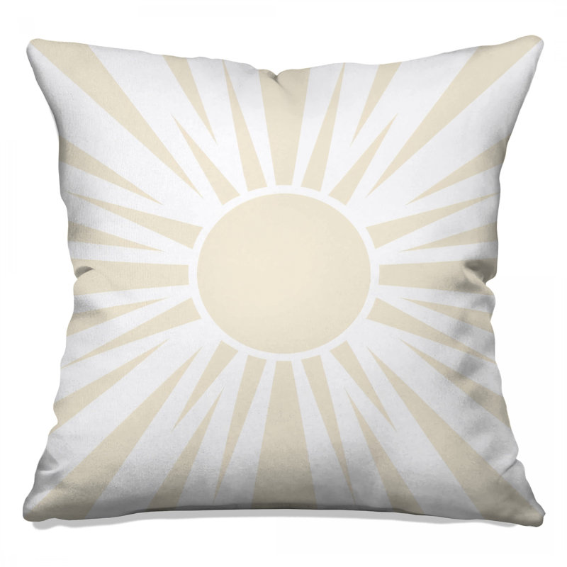 Coussins Sunburst, 18 x 18 inches