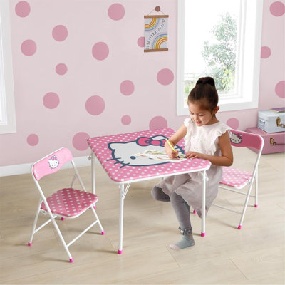 Hello Kitty Kids Activity Table And Chair Set by Idea Nuova