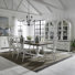 Chalita Trestle Dining Table Set w/ 18" Leaf