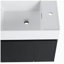 Armoire de salle de bain 24 po avec lavabo, portes et fixation flottante pour petite salle de bain-120102139-120102142