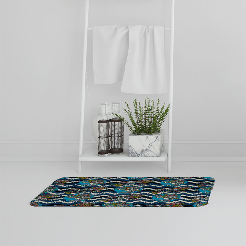 Elaina Memory Foam Non-Slip Bath Mat