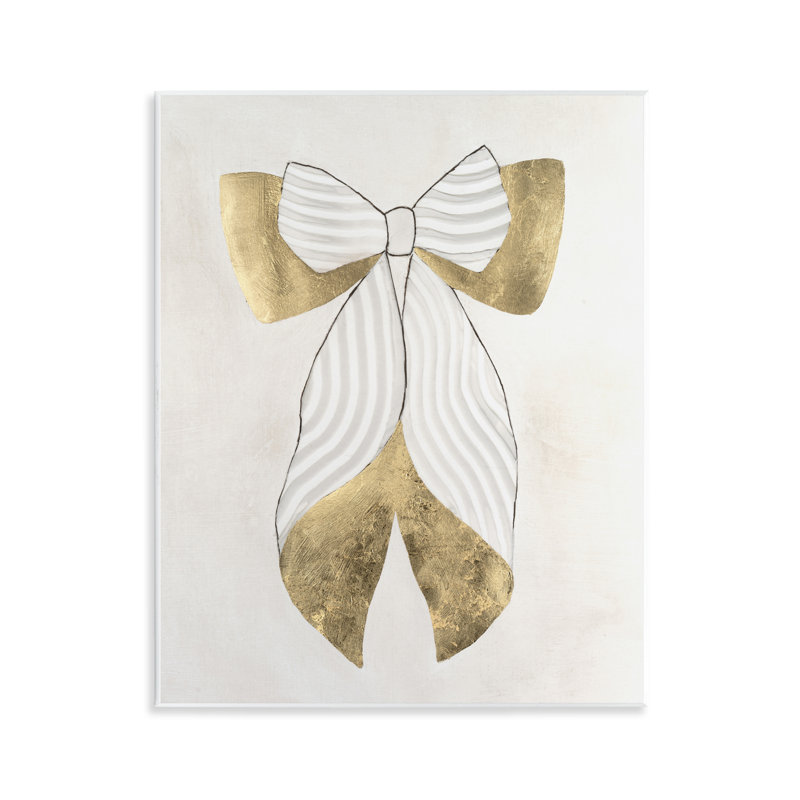 Plaque murale Neutre Artful Bow, design par Vanna Lam