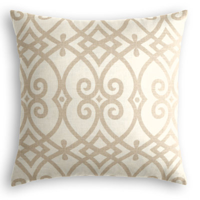 Scrolling Along Square Pillow Cover & Insert